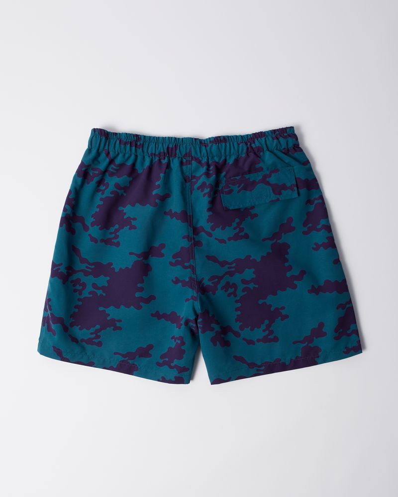 By Parra Purple Camo Man Swim Short Blue