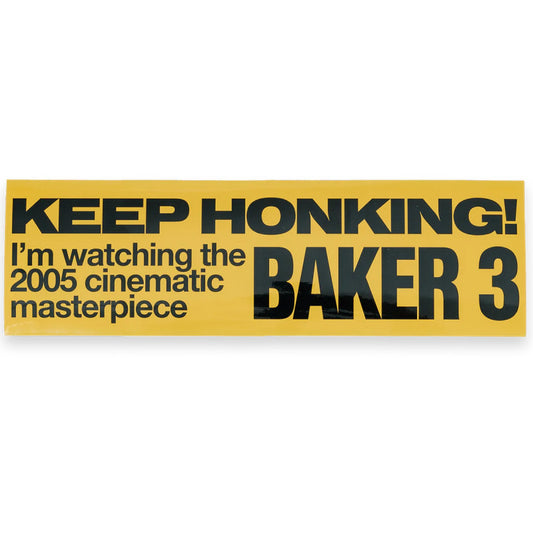 Jenkem Bumper Sticker Baker 3