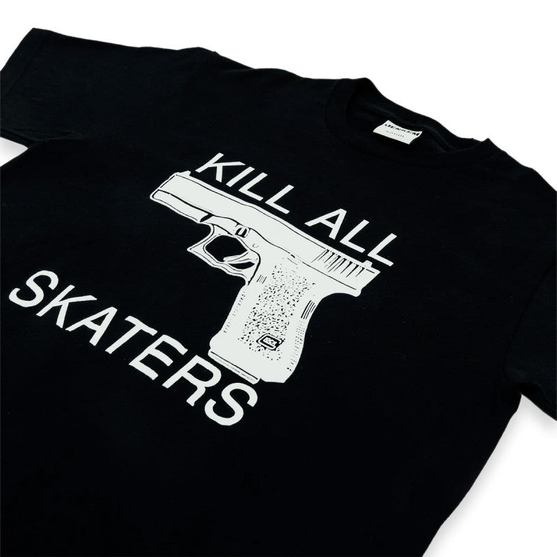 Jenkem Kill All Skaters T-Shirt Black