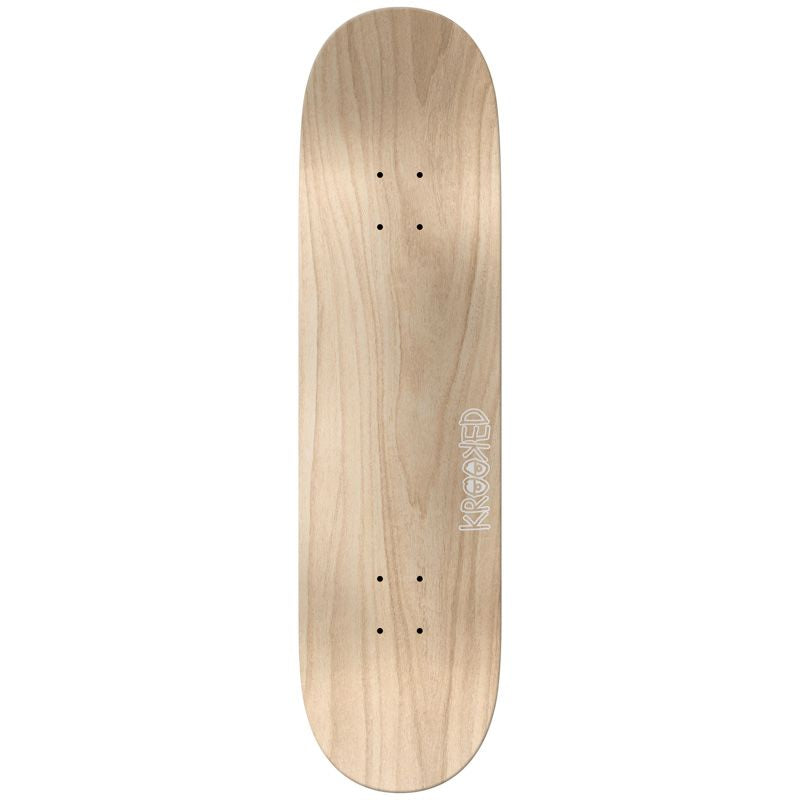 Krooked Flock Pricepoint Skateboard Deck Pink 8.06