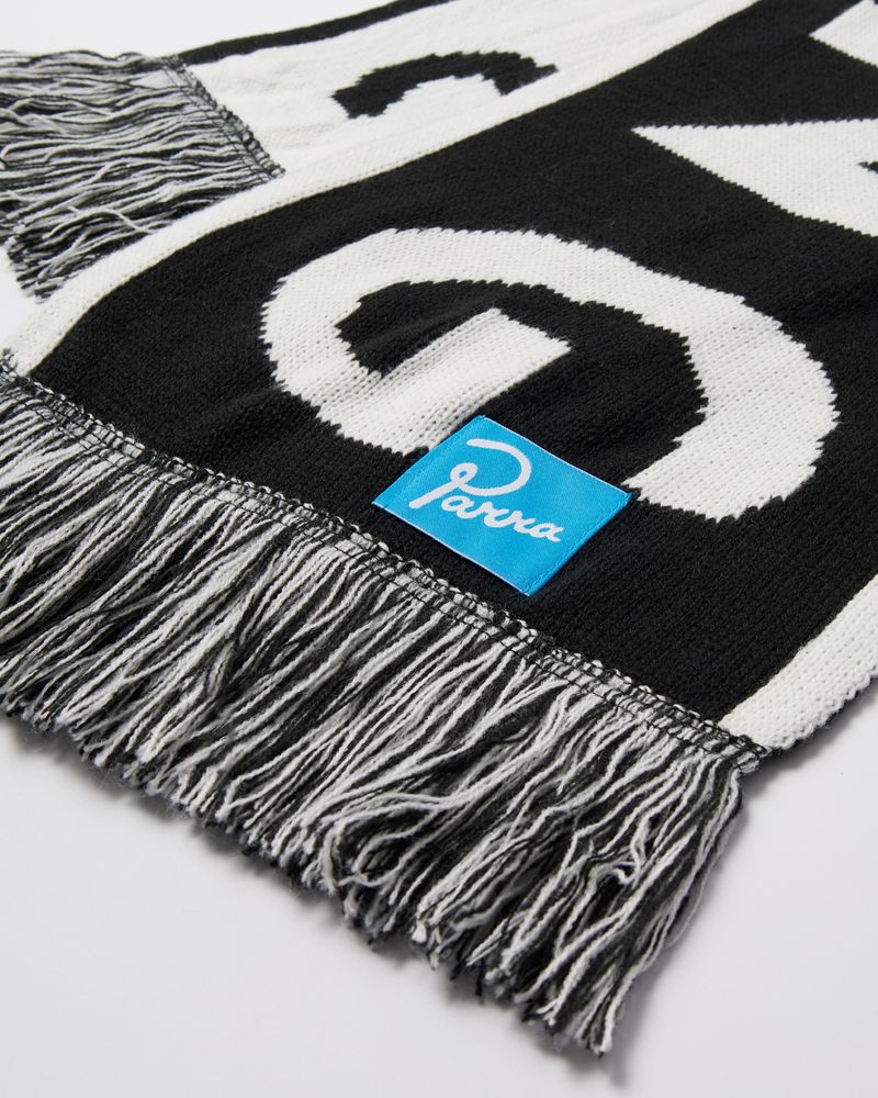 By Parra Super Nothing Club Scarf Black