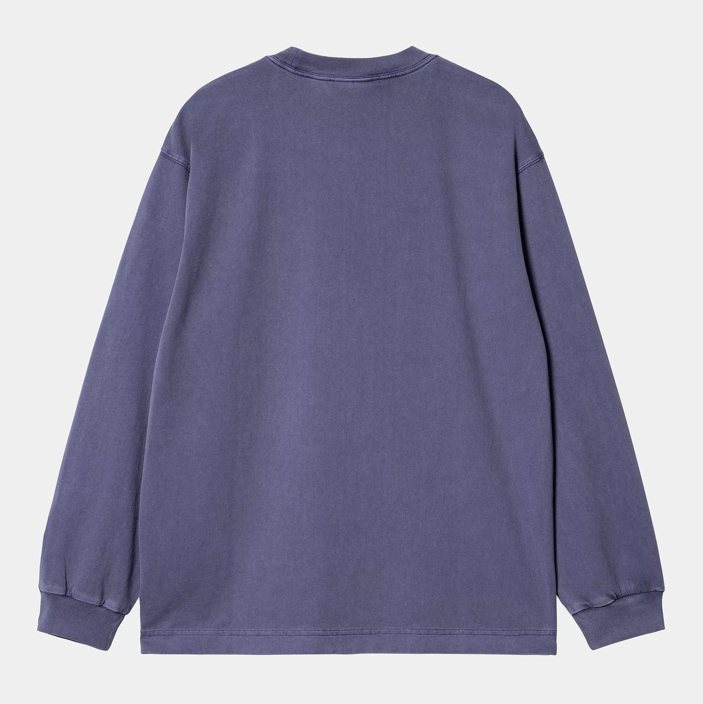 Carhartt WIP Longsleeve Vista T-Shirt Aura Garment Dyed