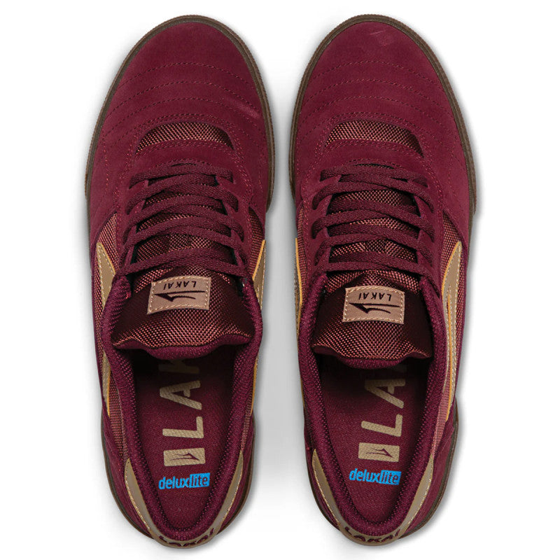 Lakai Cambridge Burgundy Suede