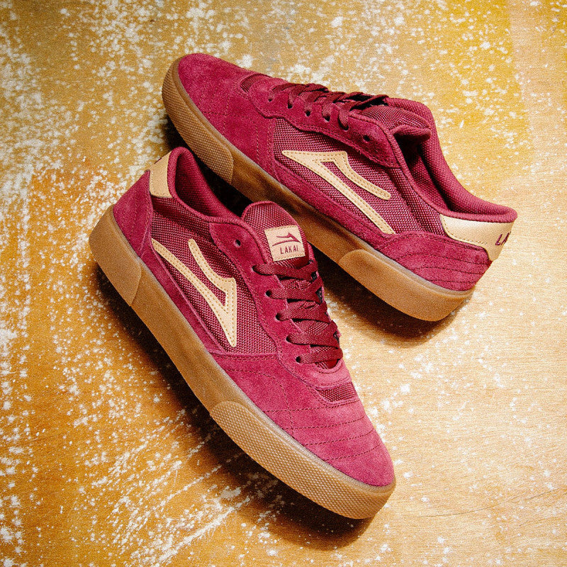 Lakai Cambridge Burgundy Suede