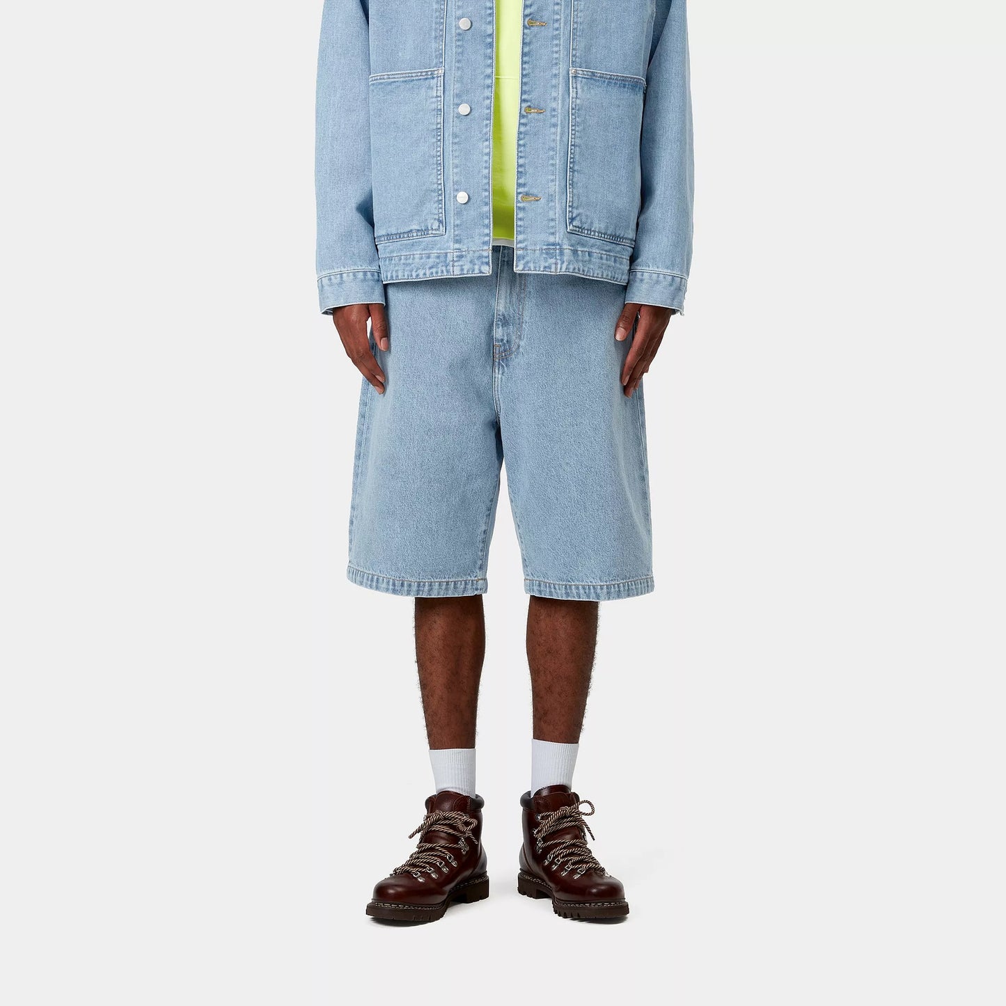 Carhartt WIP Landon Short Blue Bleached