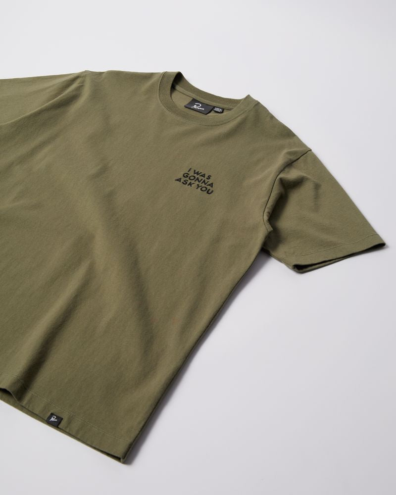By Parra Waiting For You T-Shirt Green