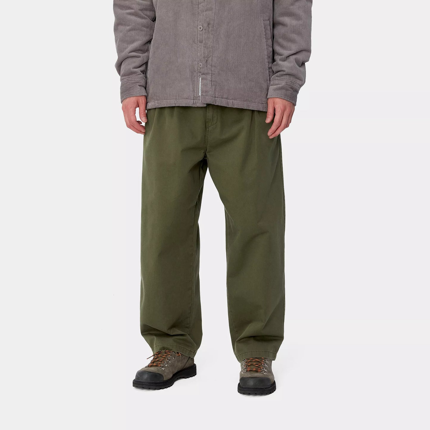 Carhartt WIP Merrick Pant Office Green Stone Washed