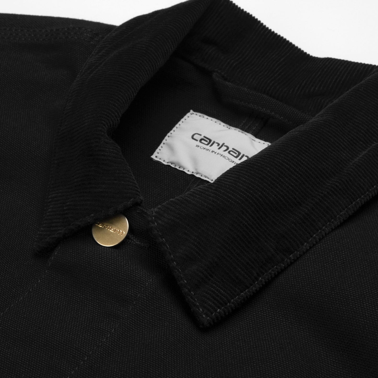 Carhartt WIP Michigan Coat Black/Black Rinsed