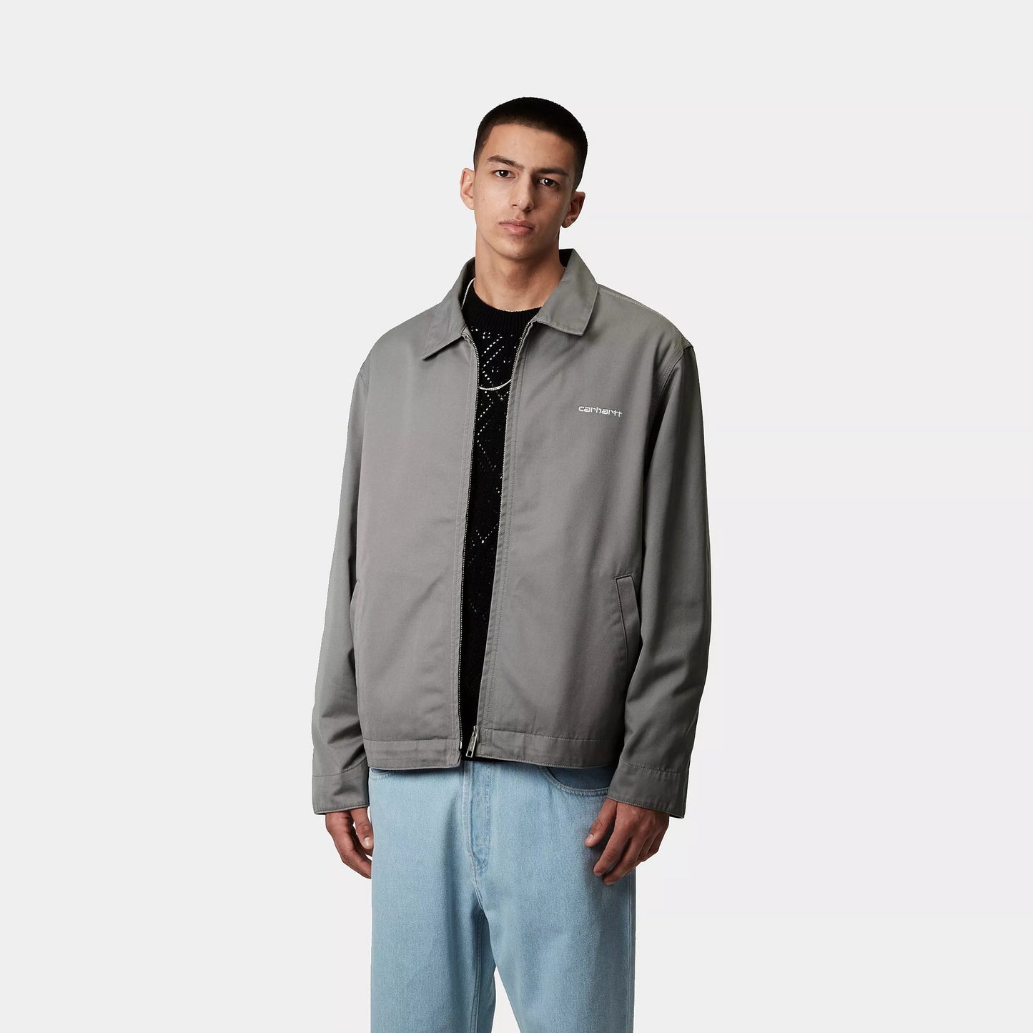 Carhartt WIP Module Script Jacket Yosemite/White Rinsed