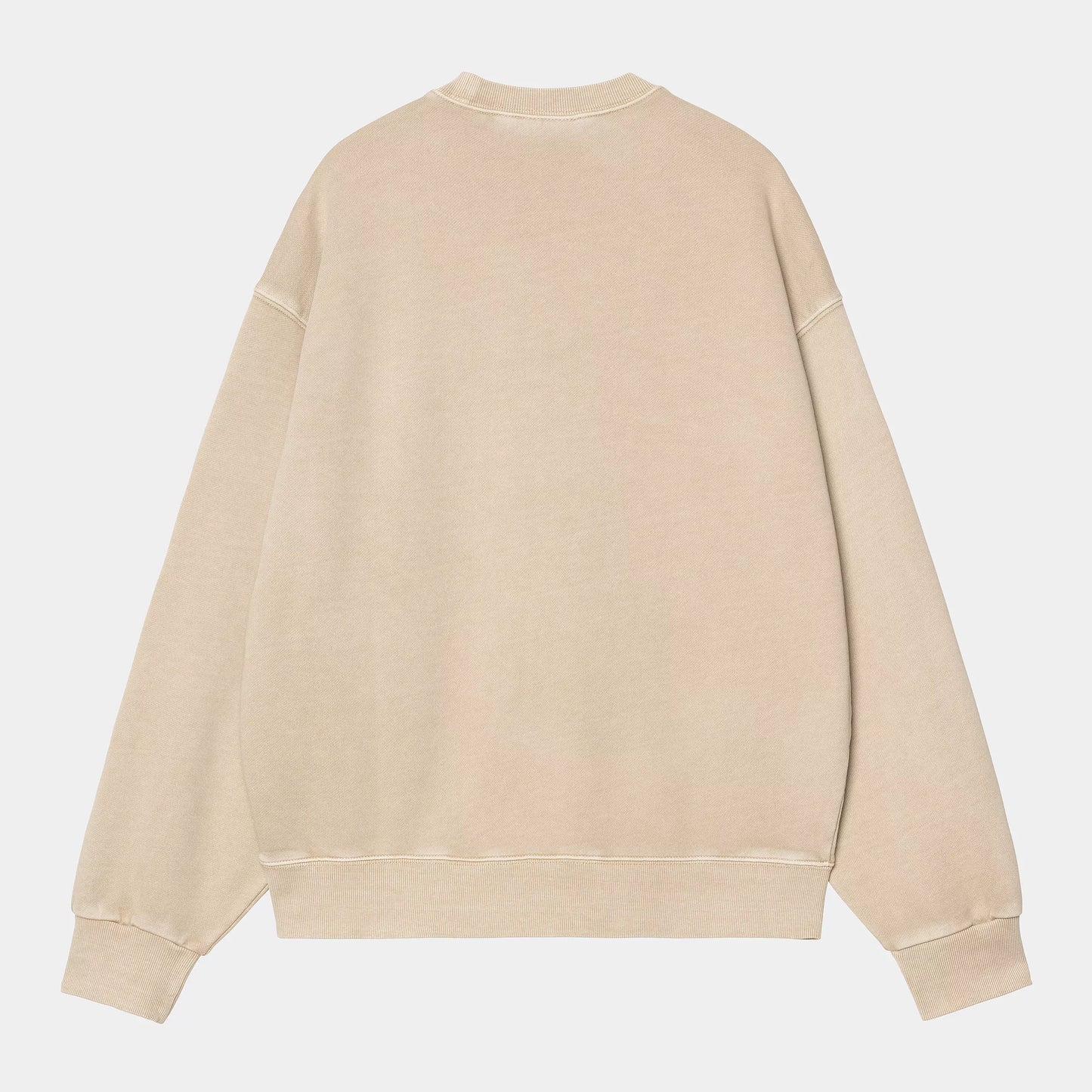 Carhartt WIP Nelson Sweater Fleur De Sel Garment Dyed