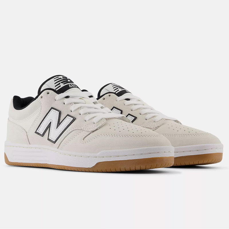 New Balance Numeric 480 Cream/White