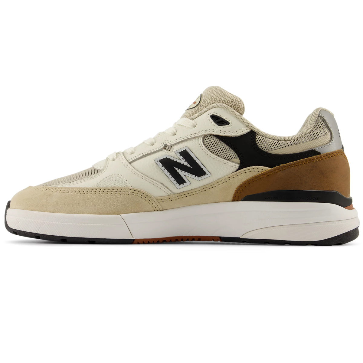 New Balance Numeric 933 Andrew Reynolds 2E/Wide Fit Sea Salt/Brown
