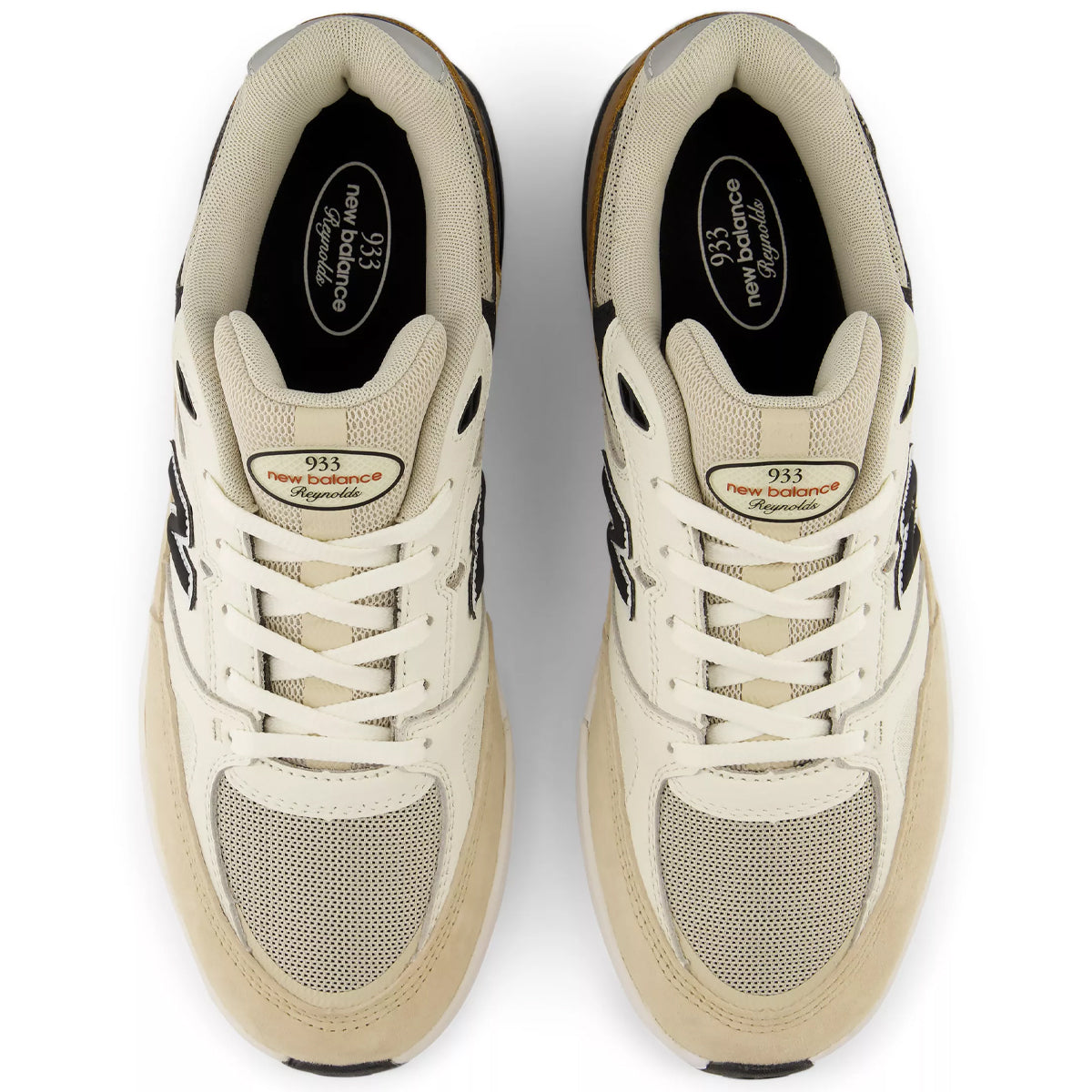 New Balance Numeric 933 Andrew Reynolds 2E/Wide Fit Sea Salt/Brown