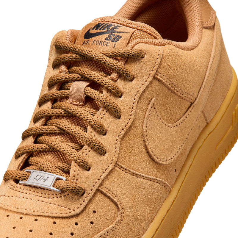 Nike SB Air Force 1 Flax/Flax-Black-Gum Lt Brown-Fir