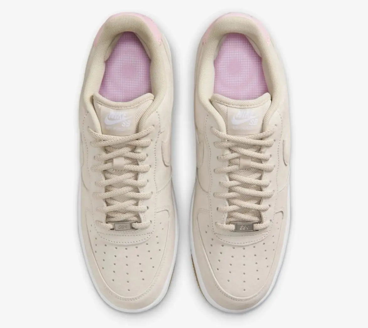 Nike SB Air Force 1 Lt Orewood Brn/Lt Orewood Brn-White-Pink Foam-Gum Lt Brown