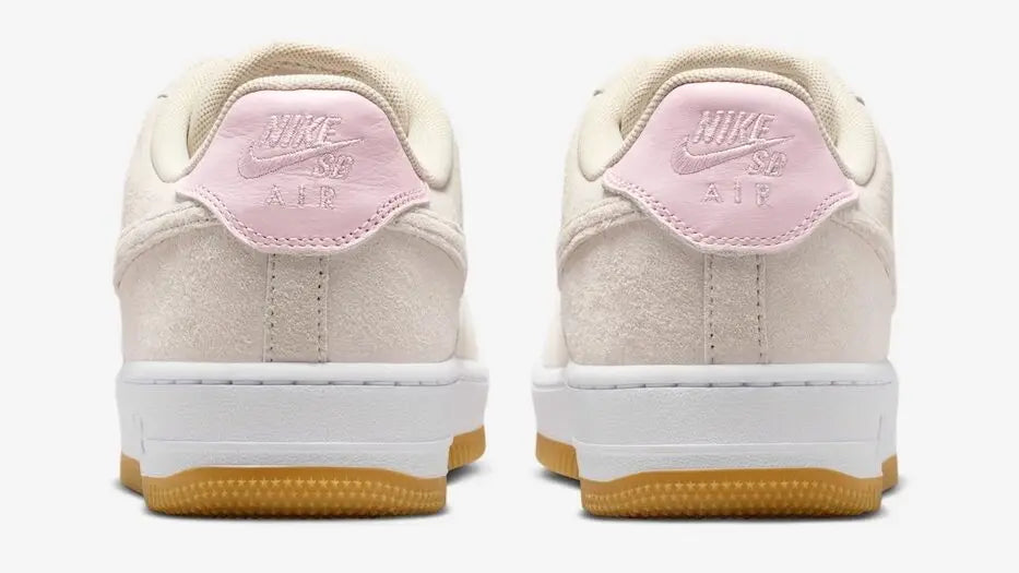 Nike SB Air Force 1 Lt Orewood Brn/Lt Orewood Brn-White-Pink Foam-Gum Lt Brown