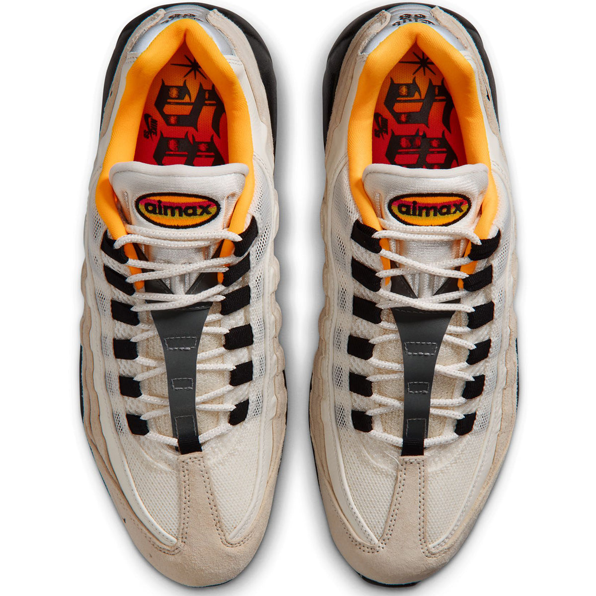 Nike SB Air Max 95 WCP Sail/Black-Laser Orange
