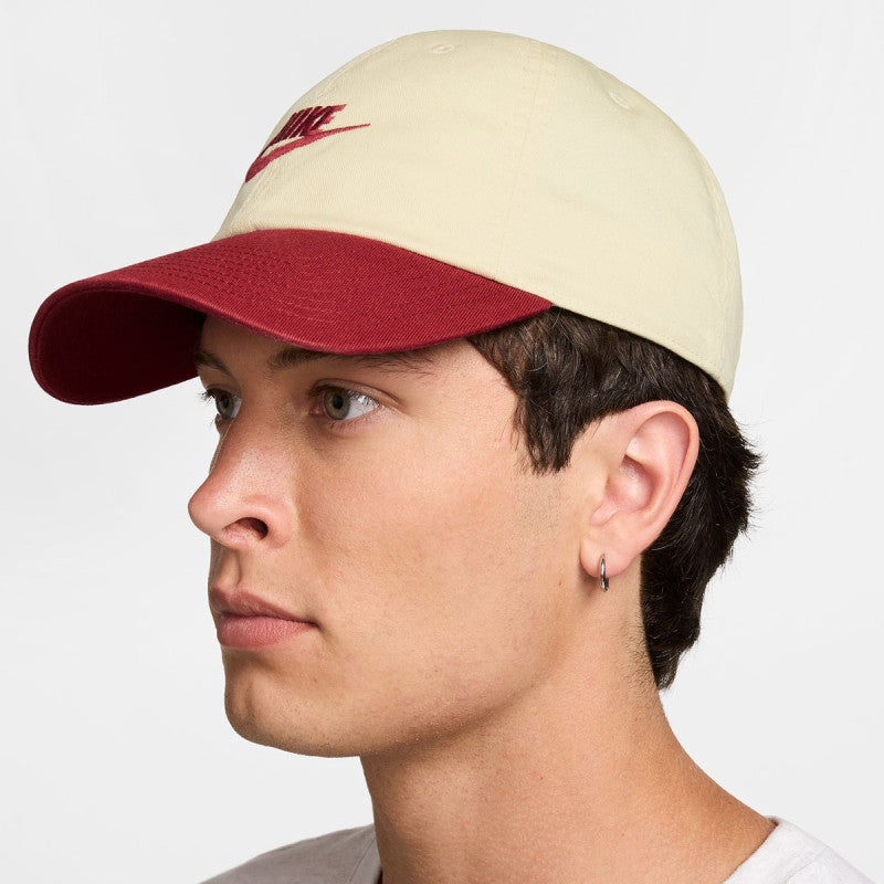 Nike SB Club Cap Futura Wash Cap Lt Khaki/Team Crimson