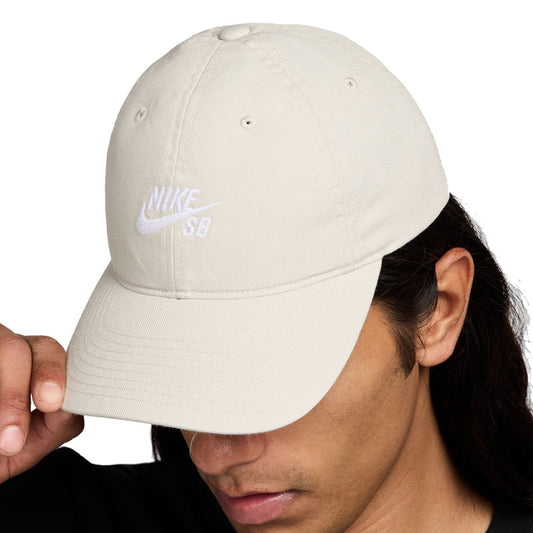 Nike SB Club Cap Light Bone/White