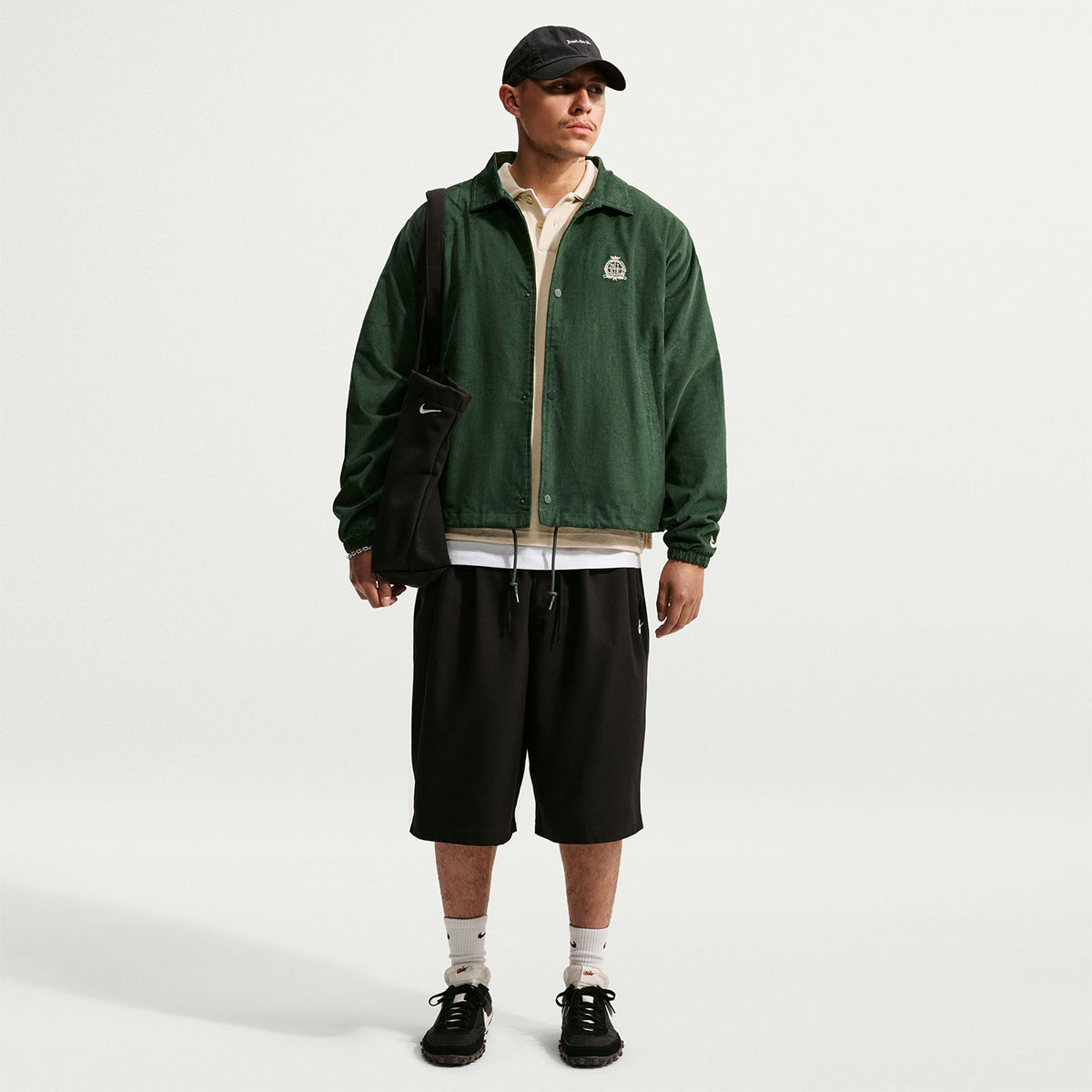 Nike SB Corduroy Coach Jacket Fir/(Sanddrift)