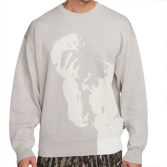 Nike SB Corposk8 Gfx Knit Sweater  Lt Iron