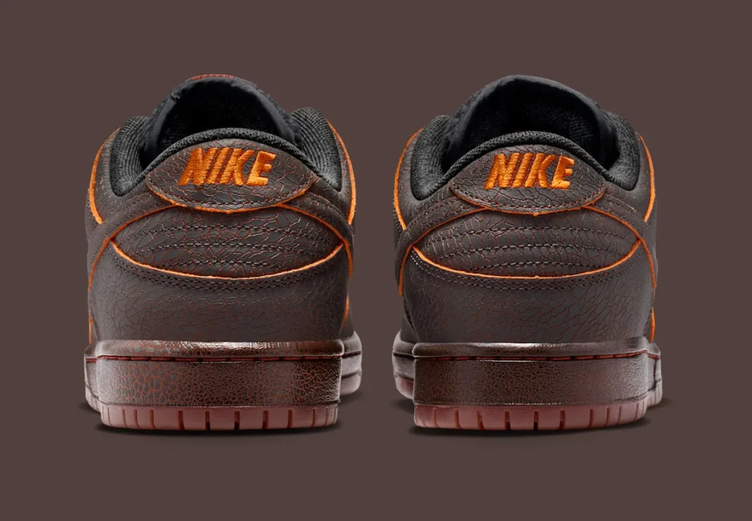 Nike SB Dunk Low Pro PRM Dk Smoke Grey/Campfire Orange-Black-Cinnamon-Picante Red