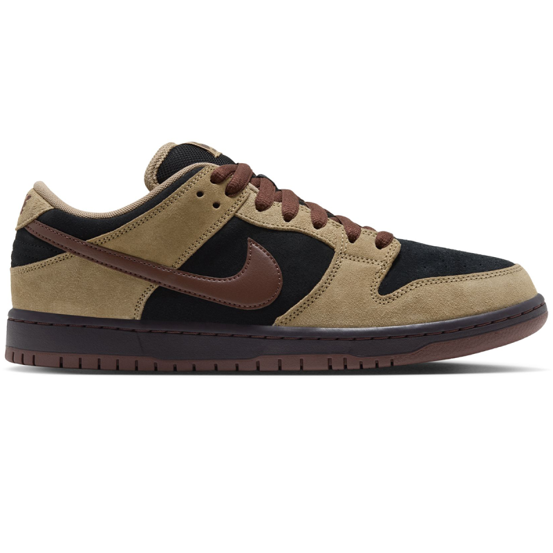 Nike SB Dunk Low Pro Filbert/Lt Chocolate-Black-Burgundy Ash