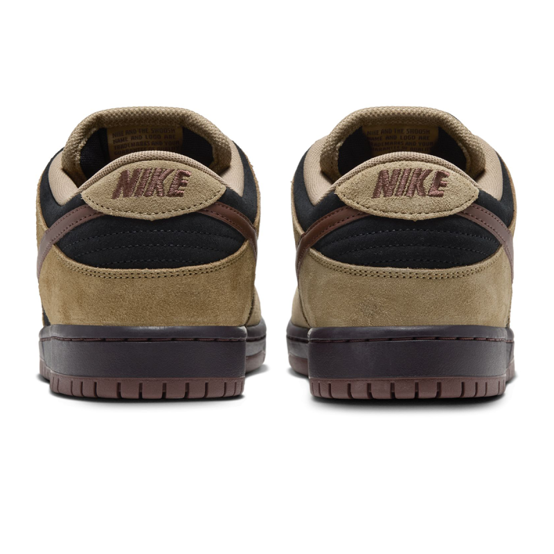 Nike SB Dunk Low Pro Filbert/Lt Chocolate-Black-Burgundy Ash