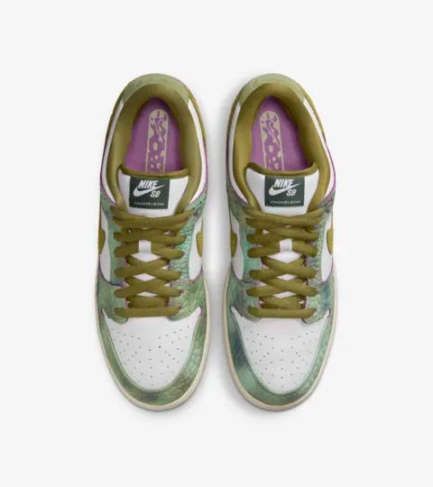 Nike SB Dunk Low Pro Oil Green/Desert/Moss-White