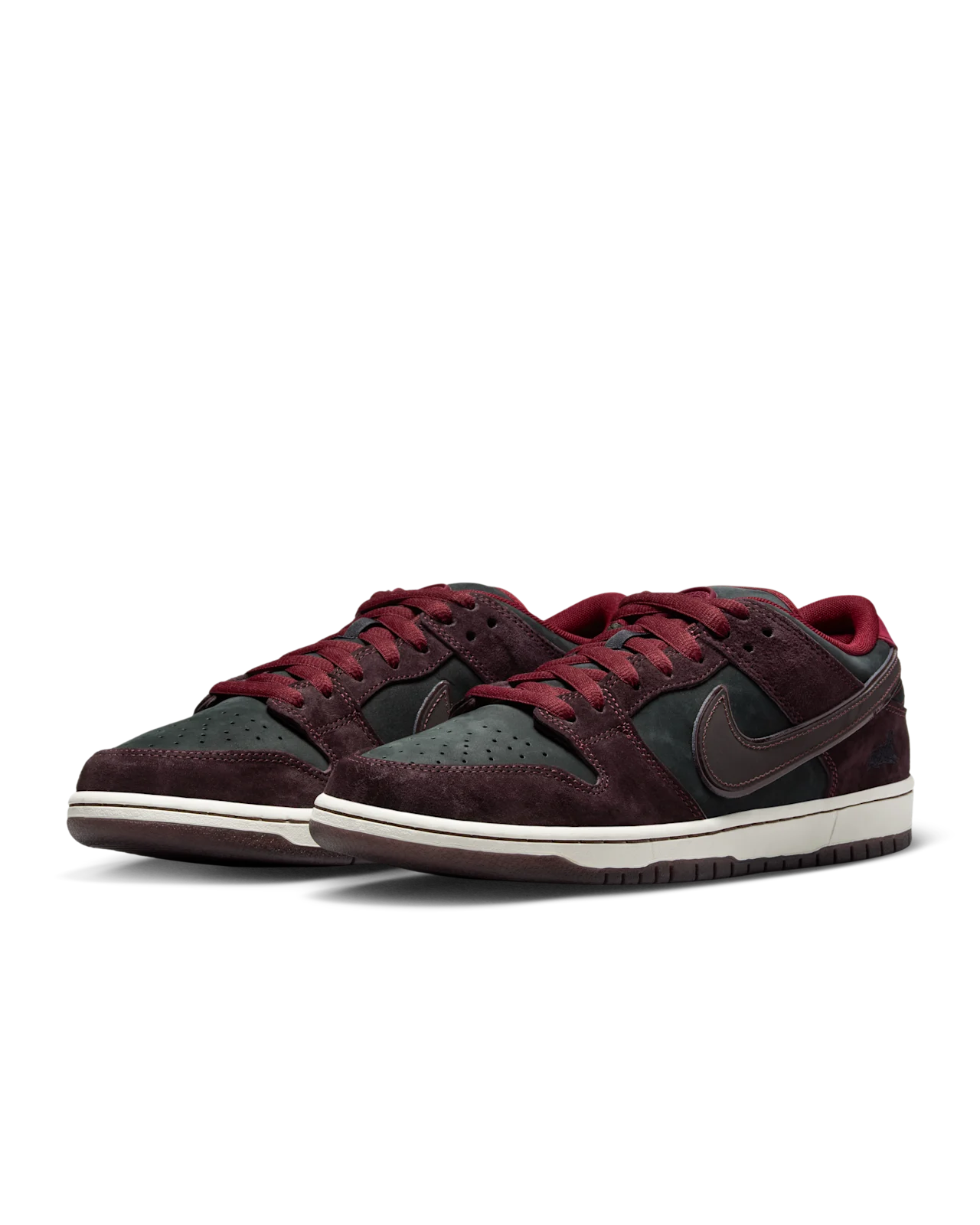 RIOT Skateshop x Nike SB Dunk Low Mahogany/Dark Beetroot/Team Red/Sail/Night Maroon