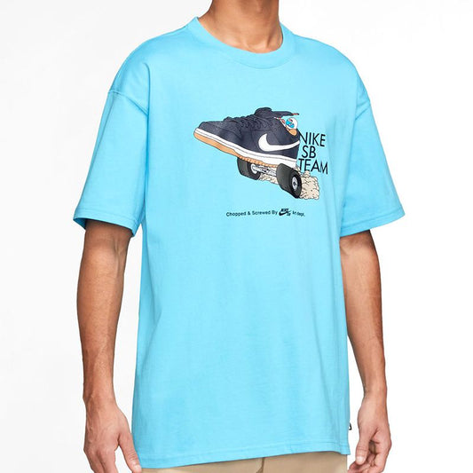 Nike SB Dunkteam T-Shirt Baltic Blue