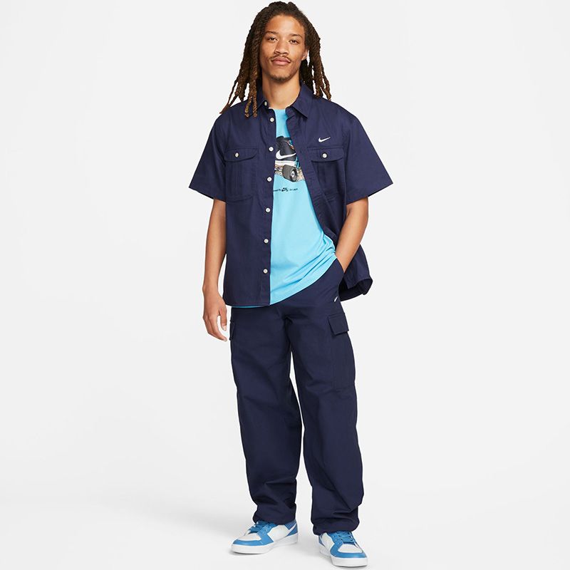 Nike SB Dunkteam T-Shirt Baltic Blue