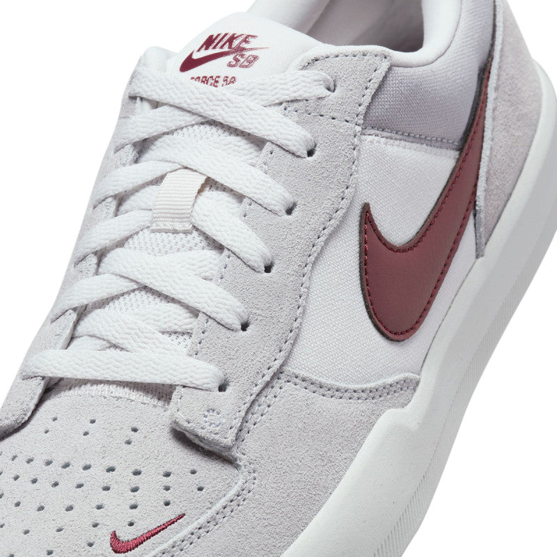 Nike SB Force 58 Platinum Tint/Dark Team Red/Wolf Grey