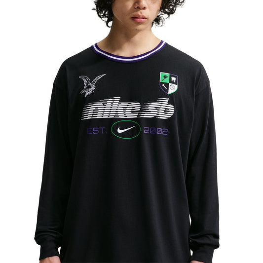 Nike SB Longsleeve Rugby T-Shirt Black