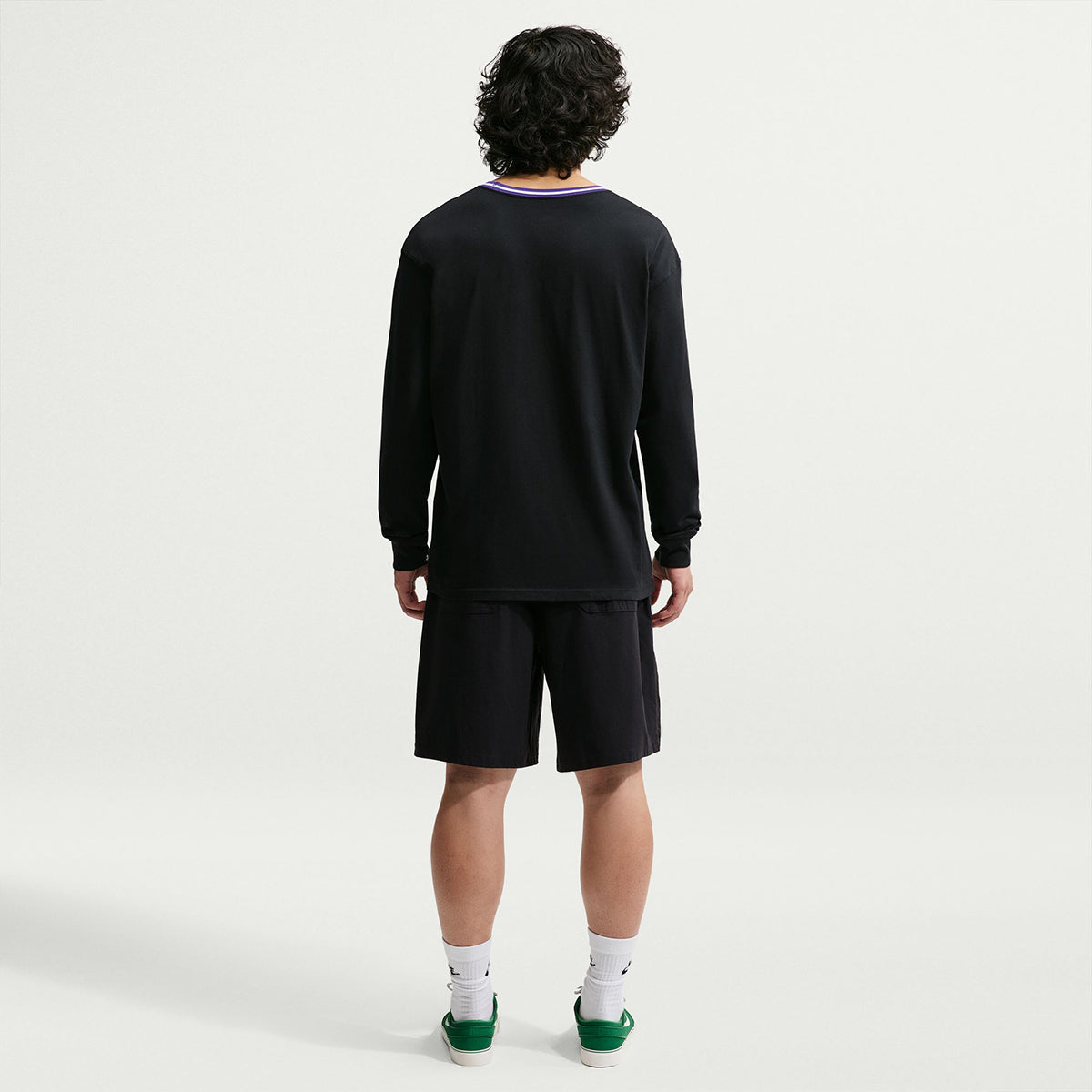 Nike SB Longsleeve Rugby T-Shirt Black