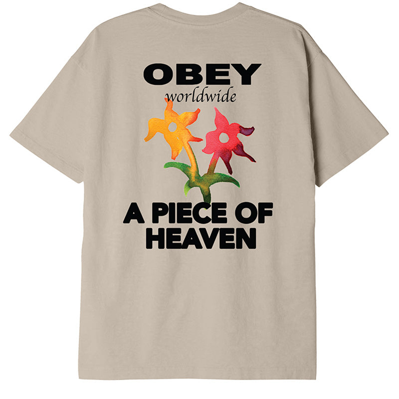 Obey A Piece Of Heaven T-Shirt Irish Cream