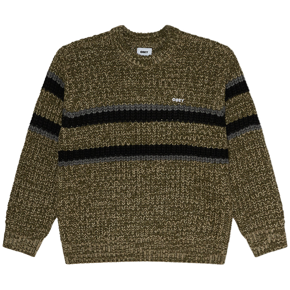 Obey Alden Sweater Green