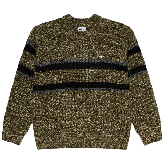 Obey Alden Sweater Green