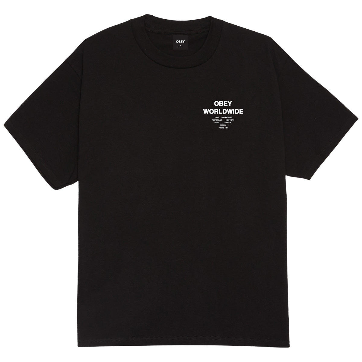 Obey Angels Above T-Shirt Black