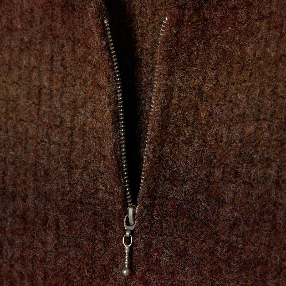 Obey Anton Gradient Cardigan Brown