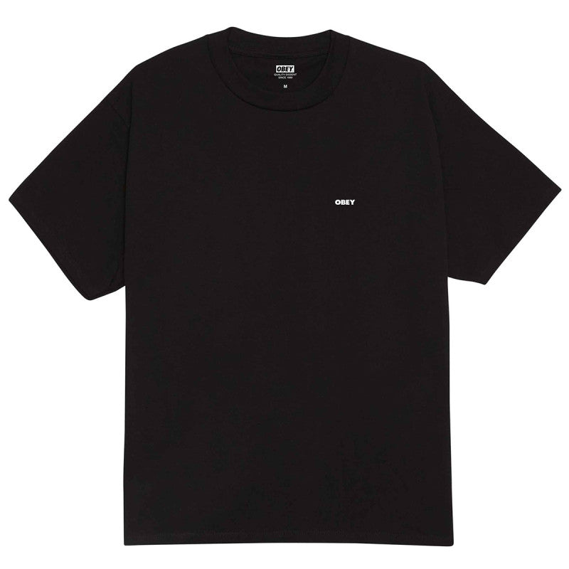 Obey Art Studio Flowers T-Shirt Black