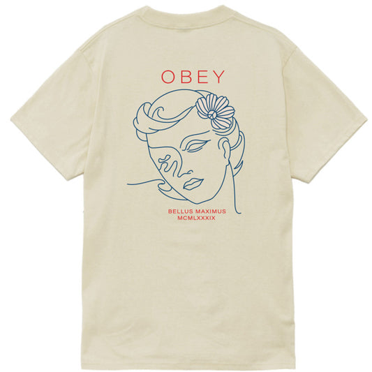Obey Bella Maximus T-Shirt Cream