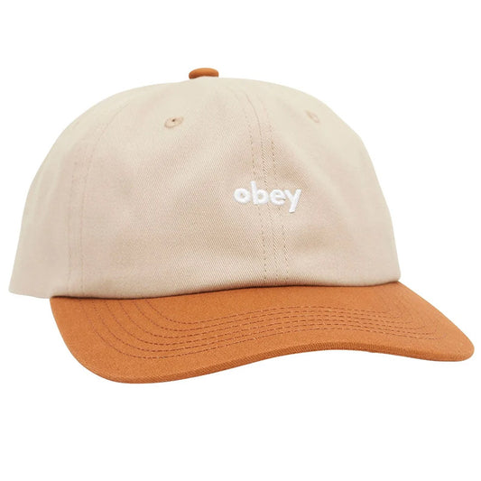 Obey Benny 6 Panel Cap Light Khaki