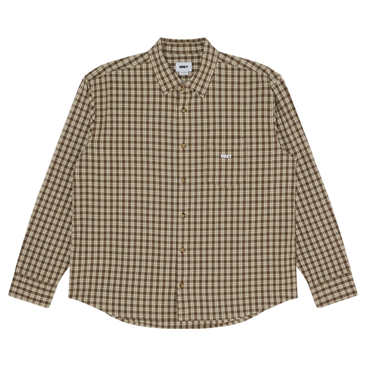Obey Bigwig Axel Longsleeve Shirt Canteen