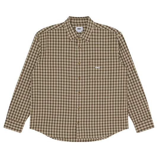 Obey Bigwig Axel Longsleeve Shirt Canteen