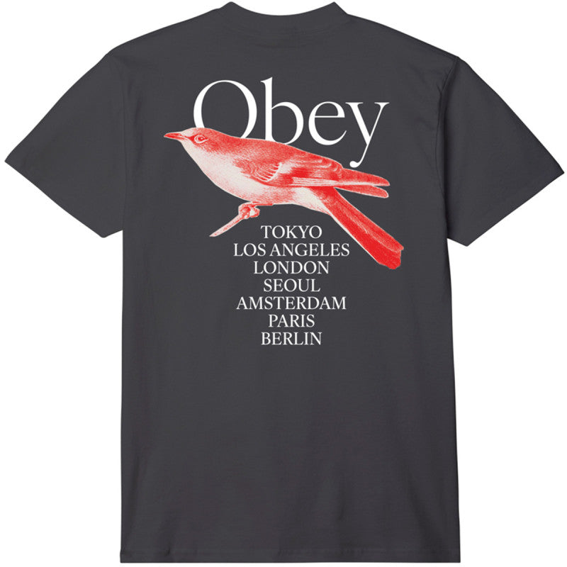 Obey Bird T-Shirt Black