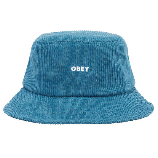 Obey Bold Cord Bucket Hat Ocean