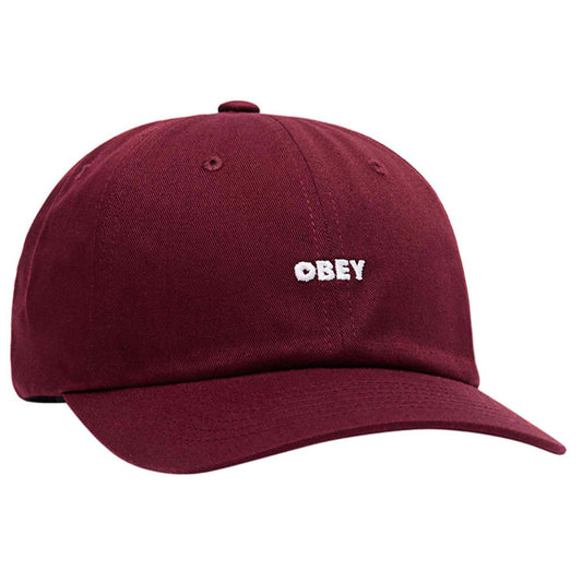 Obey Bold Curve 6 Panel Cap Port