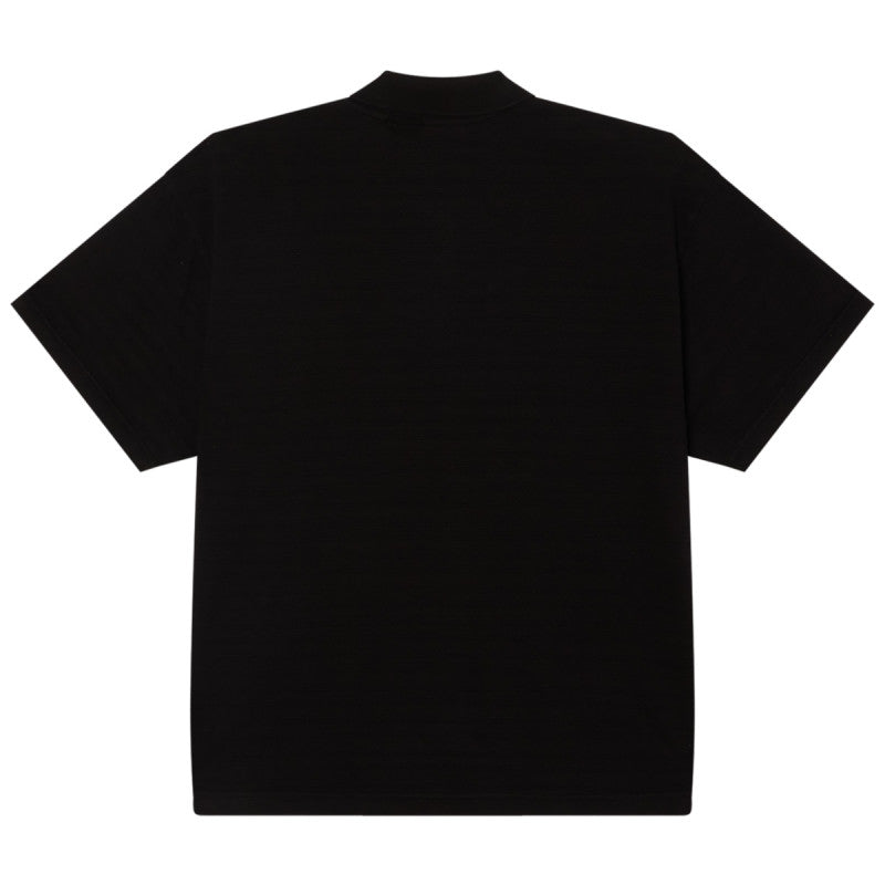 Obey Bold Polo Shirt Pigment Black
