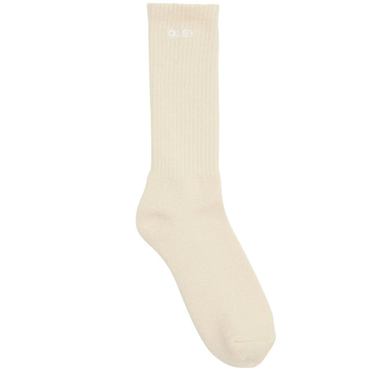 Obey Bold Socks Unbleached